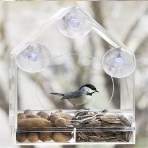 Gaiolas de pássaros acrílicos casa de ninho casa de estimação 