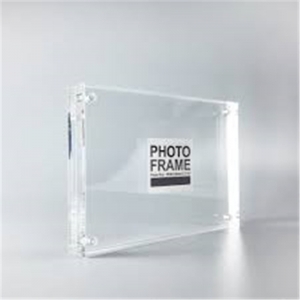 total lucite transparente acrílico foto magnética quadros de fotos 8x10 