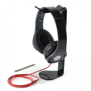 Suporte de exposição personalizado para fone de ouvido de fone de ouvido de acrílico 