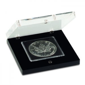 exibição de moeda acrílica magnética 