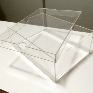 Caixa de exposição de sapato transparente nike acrílico 