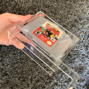  Nintendo caixa expositora de acrílico nes gameboy caixa de reforço 