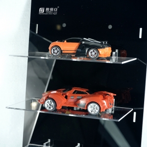 prateleira de rack de exibição de carro modelo acrílico
 