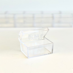 caixa de doces em acrílico transparente
 