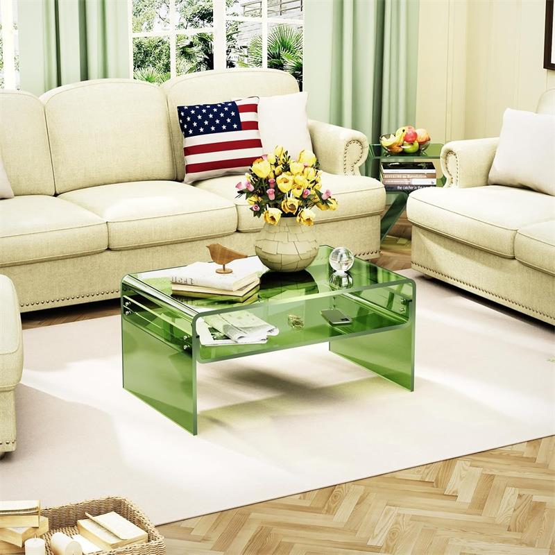 acrylic coffee table