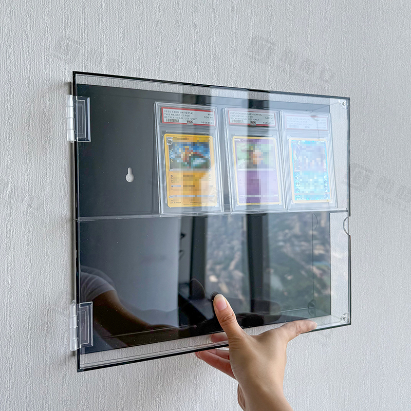 slab protector acrylic wall mount