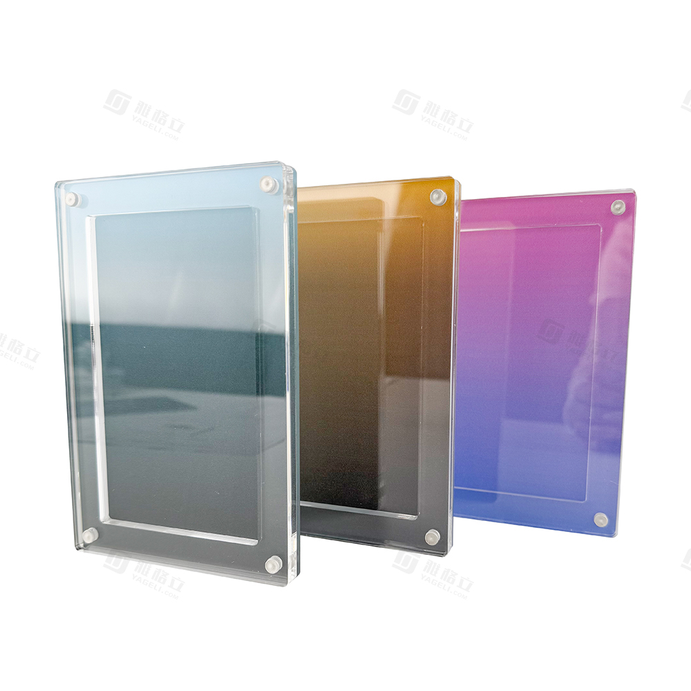 Colorful acrylic psa slab case