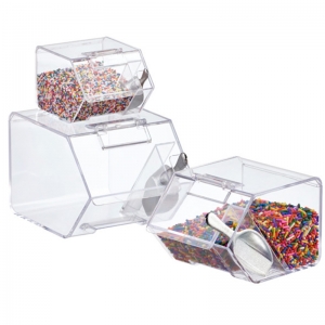 Caixa de doce de acrílico de lata de doce para venda de fábrica de presente diretamente 