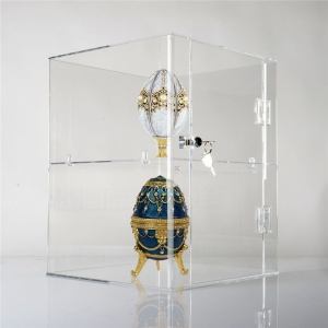 O acrílico transparente claro de 2 séries mostra o armário de exposição grande do lucite 