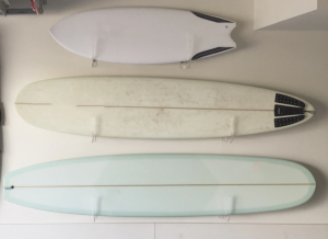 suporte de parede para prancha de surf de acrílico transparente 
