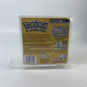venda por atacado perspex pokemon Gameboy Caixa de jogo acrílico de caixa de cor 