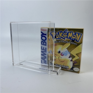 Caixa de exibição acrílica da caixa do sistema do menino do jogo da perspex transparente 