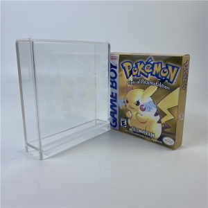 Caixa de exibição acrílica da caixa do sistema do menino do jogo da perspex transparente 