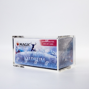 tampa magnética transparente yageli mágica a caixa de reforço de corrente de pressão de acrílico mtg 