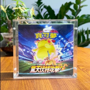Caixa de reforço de acrílico japonês Pokémon por atacado 