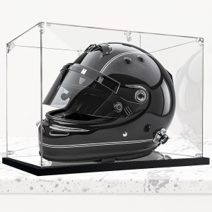 Vitrine de capacete acrílico