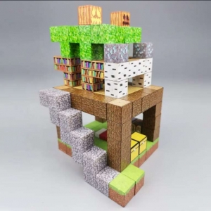 Blocos de construção magnéticos, brinquedos de construção 