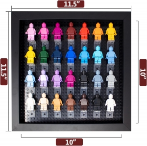 Caixa de sombra preta 10x10 para miniaturas 