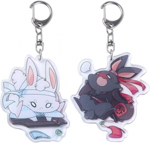 Acrílico personalizado todos os tipos de chaveiros de desenho animado 