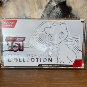 Pokémon acrílico 151 ETB UPC Elite Trainer Box 