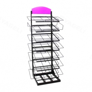 Premium Metal Floor Standing Display Rack 
