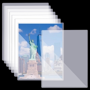 Protetores de revistas de página de papel de plástico duro 