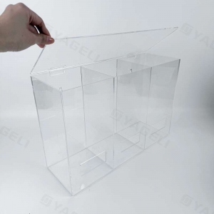Montagem da parede Dispensador de redes de barba de rede de pêlos transparentes 
