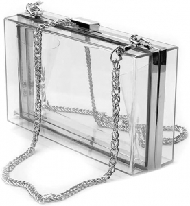 Bola transparente de ombro crossbody 