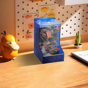 Dispensador de cápsulas de acrílico para lavanderia 