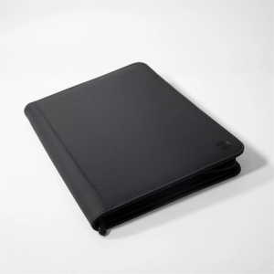 Binder de cartões de troca de bolso preto de 9 bolsos de bolso 