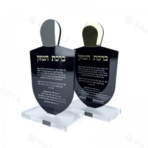 Cartão de Chanucá Lucite Dreidel