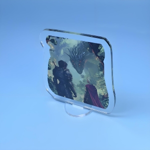 Modelo de suporte de acrílico, figura de anime e mangá 