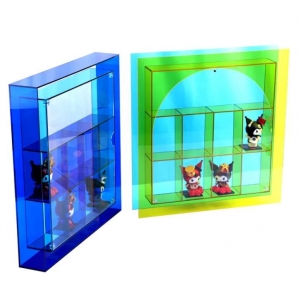 Vitrine de bonecos de caixa cega