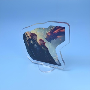 Modelo de suporte de acrílico, figura de anime e mangá 