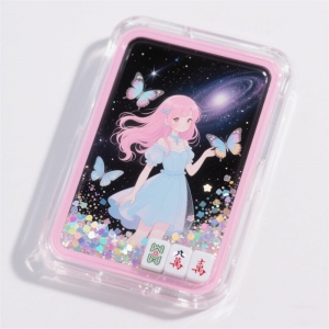 pingente de mahjong de acrílico personalizado