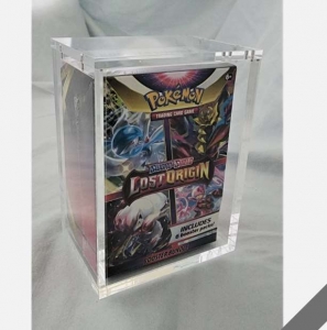 Caixa de acrílico para exibição do Pokémon Booster Bundle Box 