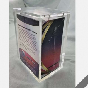 Caixa de acrílico para exibição do Pokémon Booster Bundle Box 