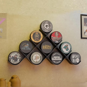 Vitrine de acrílico personalizada para hóquei 