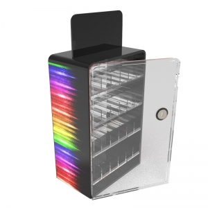 vitrine para cigarro eletrônico com porta