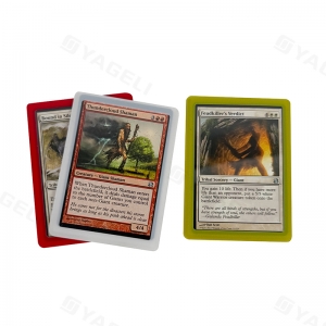 cartão premium de atacado Toploaders coloridos