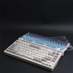 Capa protetora de teclado de acrílico transparente anti-riscos 