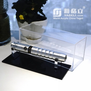Vitrine de acrílico personalizada para sabre de luz Yageli 