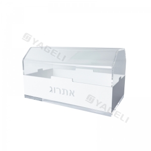 Vitrine transparente Esrog para Sucot 