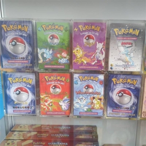 estojo de acrílico para baralho Pokémon da WoTC