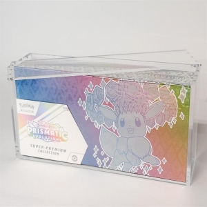 estojo de acrílico pokemon
