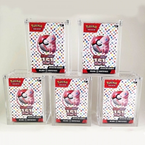 estojo de acrílico para booster