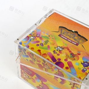 Estojo de acrílico para Pokémon Mini com 10 latas e 8 latas 