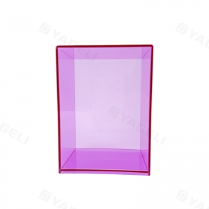 Estojo de exposição deslizante de acrílico colorido Funko Pop 