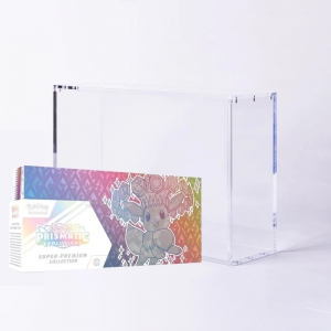 suporte acrílico pokemon prismatic evolutions spc