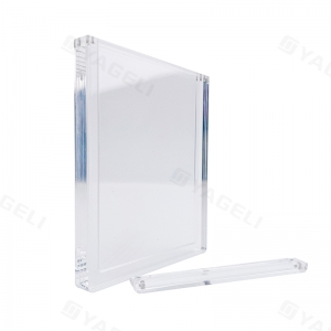 Estojo magnético de acrílico para proteção de cartões com classificação CGC 